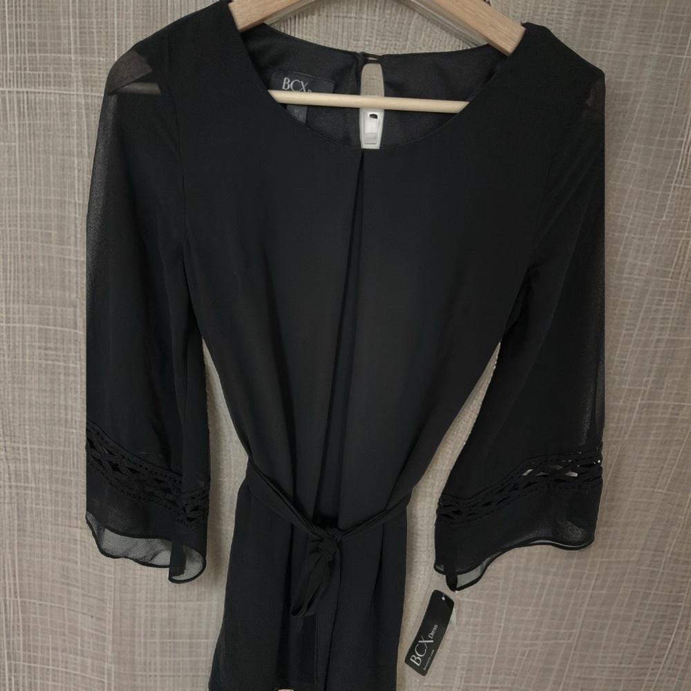 NWT women’s black dress SZ M